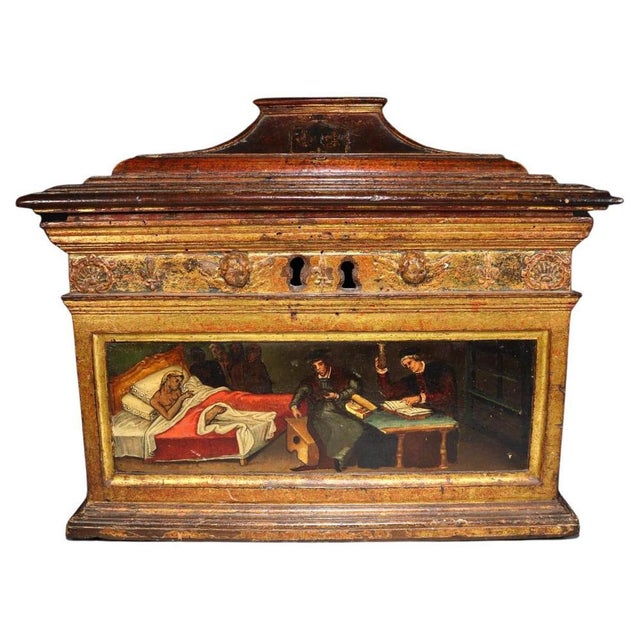 Spanish Renaissance Medical Box, 1550s For Sale - Image 14 of 14