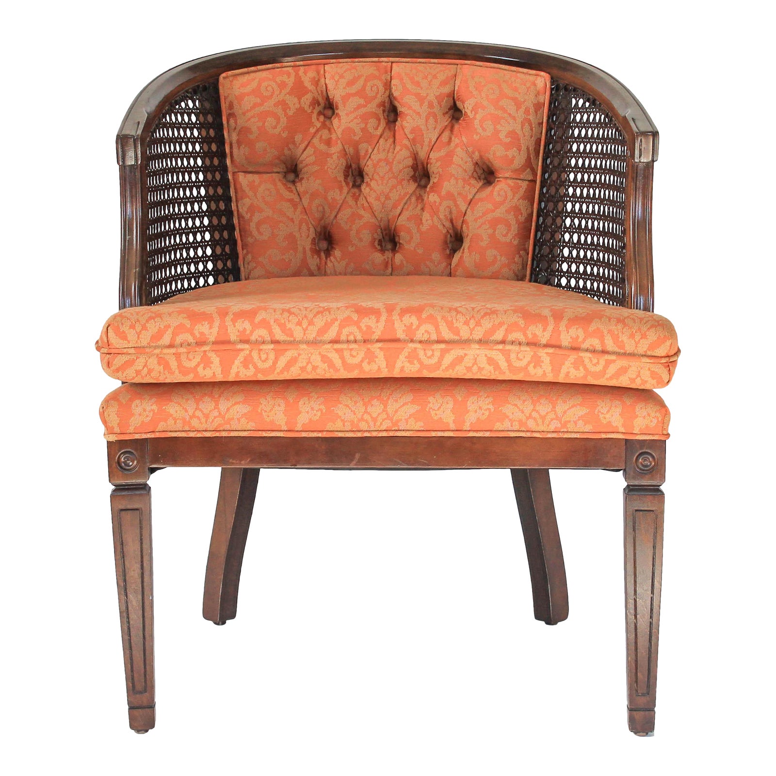 Vintage Barrel Chair by Dr. Kincaid Chair Company Chairish