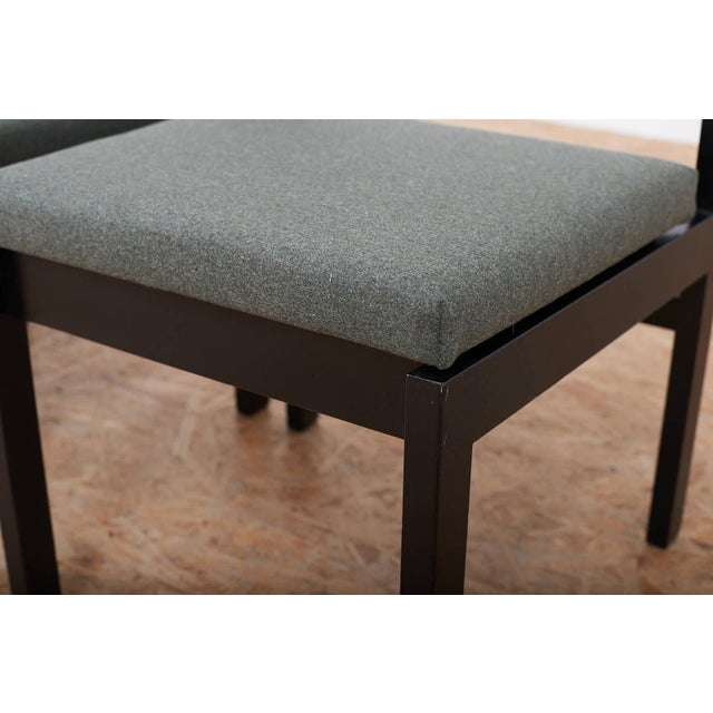 Chairs in Green Fabric by Willy Guhl for Dietiker, 1959, Set of 4 For Sale - Image 12 of 13