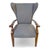 Biedermeier 1990s Wingback Biedermeier-Style Lounge Chair For Sale - Image 3 of 12