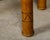 An English pine coffee table from circa 1880 with single drawer and lotiform style column legs. Born in England circa...