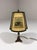 Brown Vintage Hunting Scene Table Lamp in Brass, 1950s For Sale - Image 8 of 18