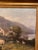 The is an 19th Century American Oil of a mountainous landscape with sheep at the farm. It is signed by the American...