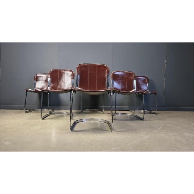 Vintage Dining Chairs from Cidue, 1970s, Set of 6 For Sale - Image 11 of 15