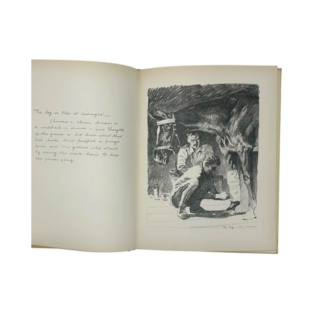 Signed Hits & Misses Paul Brown 1935 Equestrian Polo Book For Sale - Image 9 of 13