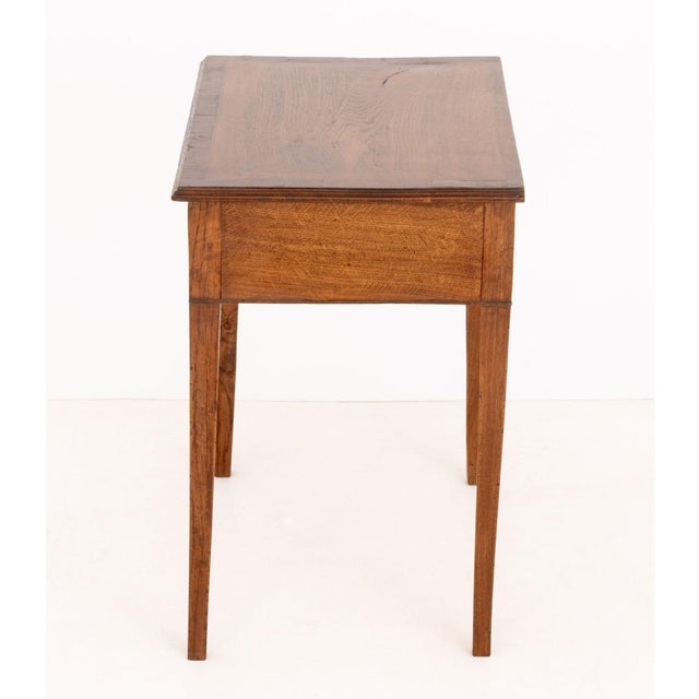 Federal Style Oak Side Table For Sale In New York - Image 6 of 7