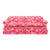 Vintage Regency Roll Arm Sofa in Brunschwig and Fils “Fiesta De Flores” Upholstery For Sale