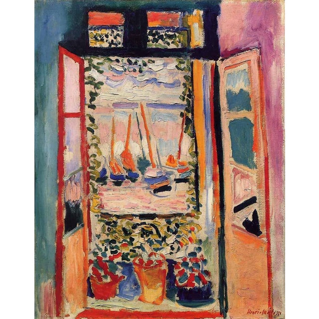 Artist: Henri Matisse Country: France Title: The open window Medium: Giclee on watercolor paper Marks: Ltd Edition...