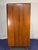 Vintage Art Deco-Style Walnut 5-Drawer High Chest of Drawers For Sale - Image 6 of 14