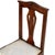 Italian Baroque Chippendale Style Walnut Chairs from Testolini, 1920s, Set of 6 For Sale - Image 4 of 10