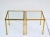 Maison Lancel Maison Lancel Brass & Clear Glass Top Side / End Tables - Pair For Sale - Image 4 of 13
