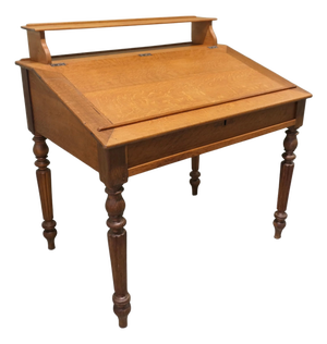 French Oak Greeting Station, 1880