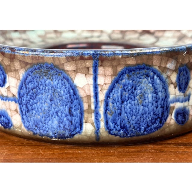 Ceramic Mid-Century Modern Danish Studio Pottery Candleholder from Michael Andersen Keramik, Bornholm, 1960s For Sale - Image 7 of 15