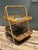 Vintage Rattan Two-Tiered Tray Stand For Sale - Image 11 of 18