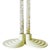 Vintage Ypperlig Candlesticks from Ikea, 1990s, Set of 2 For Sale - Image 3 of 6