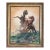 Late 20th Century Western Equestrian Painting by Sam Savitt For Sale