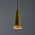 1950s Mauri Almari 'K2-48' Conical Brass Pendant for Idman. Highly reminiscent of Paavo Tynell's iconic designs for Taito...