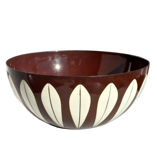 Mid 20th Century Large Enamel on Steel Cathrineholm Bowl For Sale - Image 12 of 12