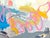 Benji Stiles "Party Down Productions" Contemporary Colorful Abstract Expressionist Painting, 2021 For Sale In Houston - Image 6 of 11