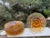 Vintage Imperial Glass | Wide Panel Marigold Carnival Plates | Set of 6 | 7.5" D For Sale - Image 9 of 16
