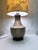Textile Vintage Ceramic Floor Lamp, 1960s For Sale - Image 7 of 10