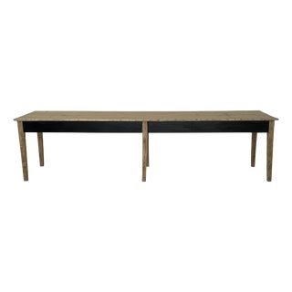 French Rustic Country House Table, 1940s For Sale