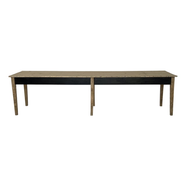 French Rustic Country House Table, 1940s For Sale
