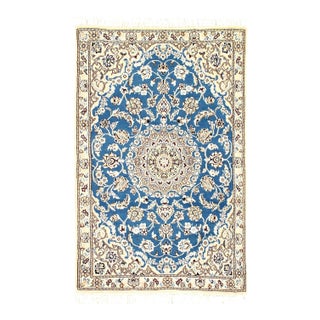 Pasargad DC Fine Hand Knotted Silk & Wool Rug For Sale