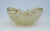 C.1960's Italian Hand-Blown Alfredo Barbini Murano "Infinity Swirl" Gold Dust, White & Clear Catchcall Bowl For Sale - Image 9 of 13