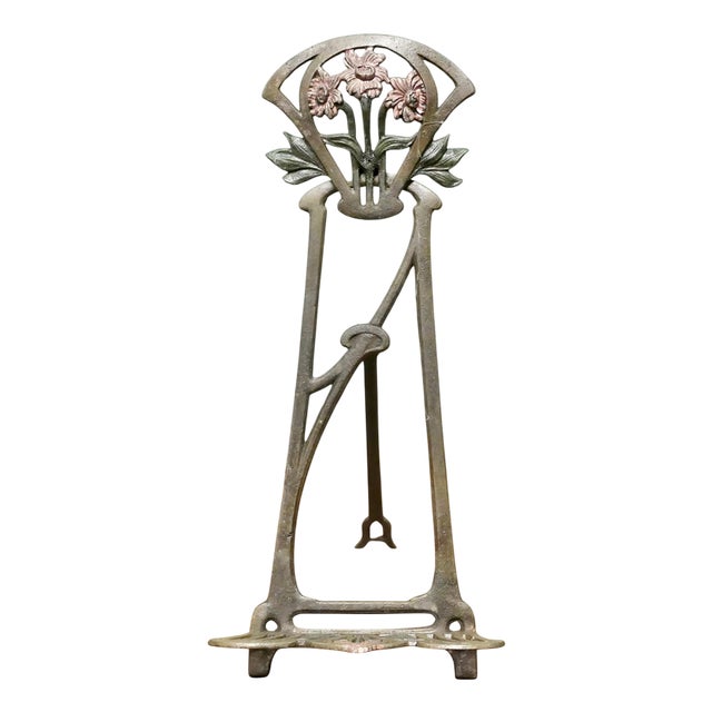 French Tolewear Table Easel or Book Rest, 1980s For Sale