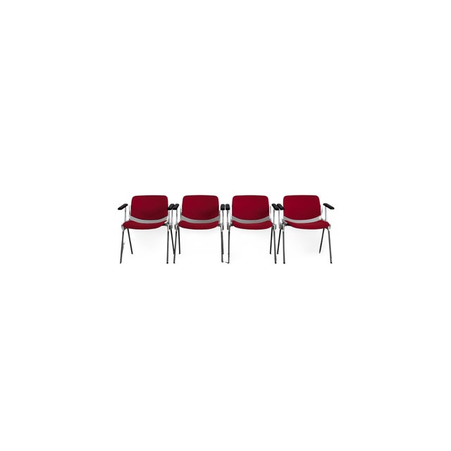 Chairs by Giancarlo Piretti for Castelli, Set of 4 For Sale - Image 13 of 13