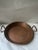 Early 20th Century Large Antique Hammered Copper Handled Pan Platter For Sale - Image 10 of 12