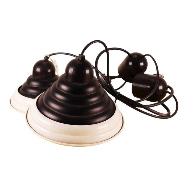 Vintage Metal Lamps, Set of 2 For Sale