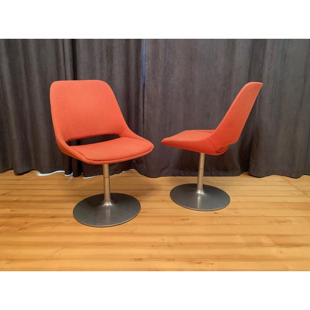 Set of Finnish Polaris Swivel Chairs by Eero Aarnio for Asko Export, 1970s For Sale - Image 9 of 18
