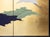 "Wave and White Herons" by Sekko, Heisei Era Japanese Byobu Screen For Sale - Image 15 of 18