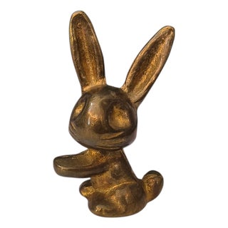 Walter Bosse, Hare, 1960s, Brass For Sale