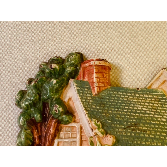 1900 - 1909 Vintage Hubley Cast Iron Cottage Doorstop #211 - American Victorian, Cape Cod Style For Sale - Image 5 of 12