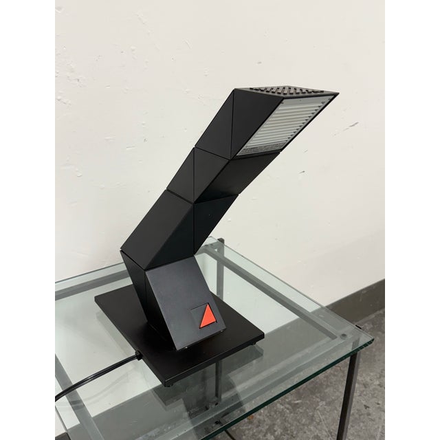 Shui L. D. Chan Z-Lite Rubic Cube Adjustable Desk Light, 1980's For Sale - Image 4 of 12
