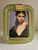 Metal Mid-Century Modern Style Green "Torchon" Murano Small Glass Picture Frame and Brass in Barovier Style For Sale - Image 7 of 7