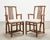 Wood Set of Eight McGuire Organic Modern Rattan Dining Chairs For Sale - Image 7 of 18