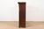 R. J. Horner Style American Empire Carved Oak Glass Front Triple Bookcase Cabinet, Circa 1890 For Sale - Image 10 of 12