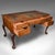 This is an antique master shipping clerk's desk. An English, mahogany and leather partner desk, dating to the Edwardian...