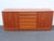 Danish Modern Bow Front Tambour Doors Dresser Sideboard Tv Media Console 6677 For Sale - Image 4 of 18