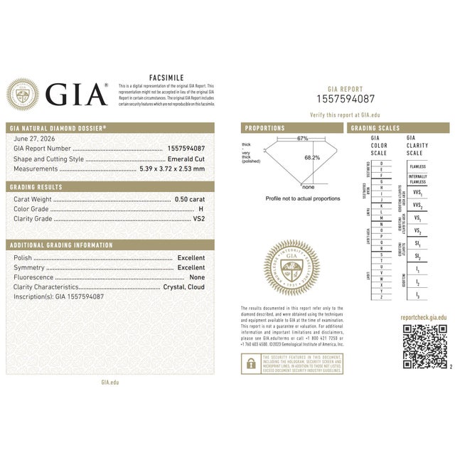 Platinum Gia 9.12 Carats Emerald Cut Diamond Eternity Band, Platinum, Size 6 1/2 For Sale - Image 8 of 8