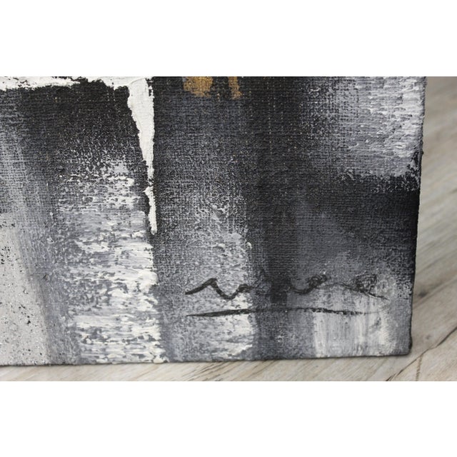 Transform Your Space with a Captivating Vintage Mid-Century Modern Oil Painting Elevate your interior with this fabulous...