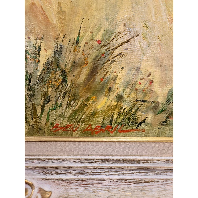 Textile Ben Abril - the Iconic Pasadena Suicide Bridge - Oil Painting For Sale - Image 7 of 12