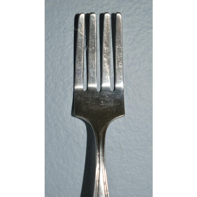Vintage Sterling Silver 4" Demitasse Fork For Sale In Philadelphia - Image 6 of 13