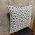 Charcoal Leopard Spot Woven Cushion Cover For Sale - Image 8 of 11