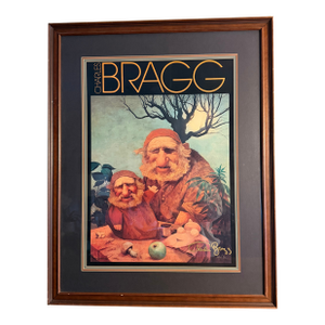 Late 20th Century Charles Bragg Signed Serigraph
