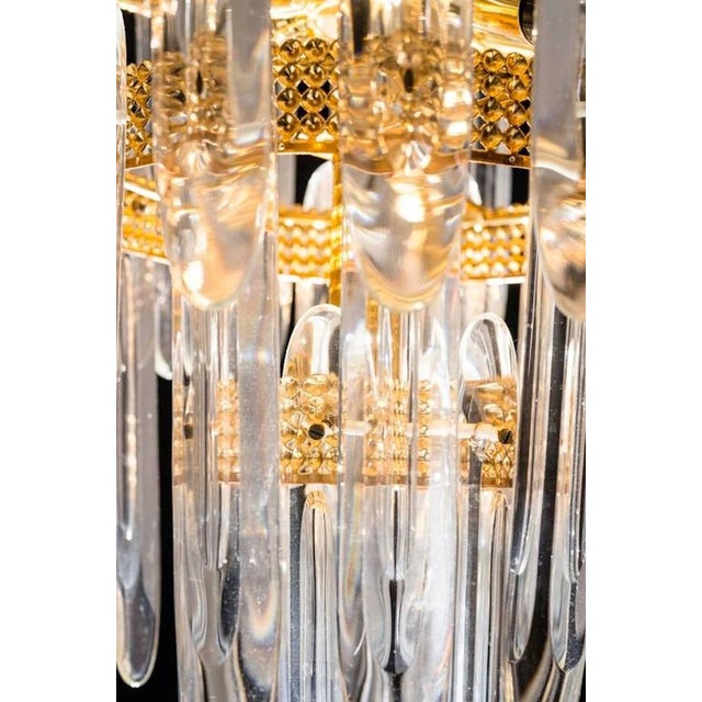 Silver Chandelier by Gaetano Sciolari, 1960s For Sale - Image 8 of 11